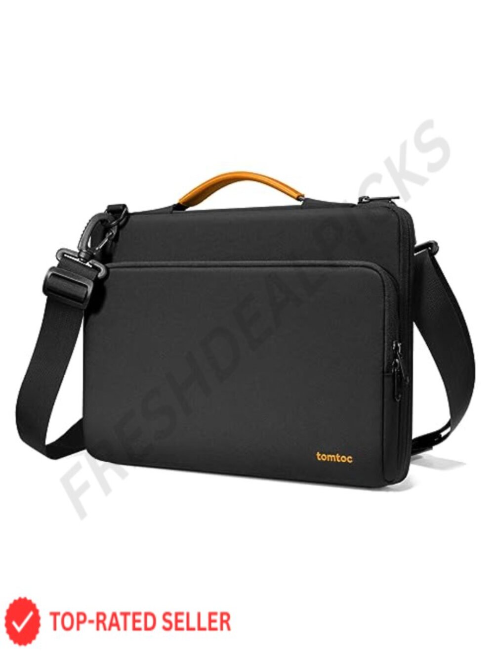 360° Protective Laptop Shoulder Bag for 14" MacBook Pro, Water Resistant, PU